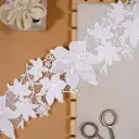 Floral Design Shuttle Lace