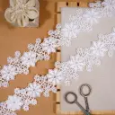 Blossom Design Shuttle Lace
