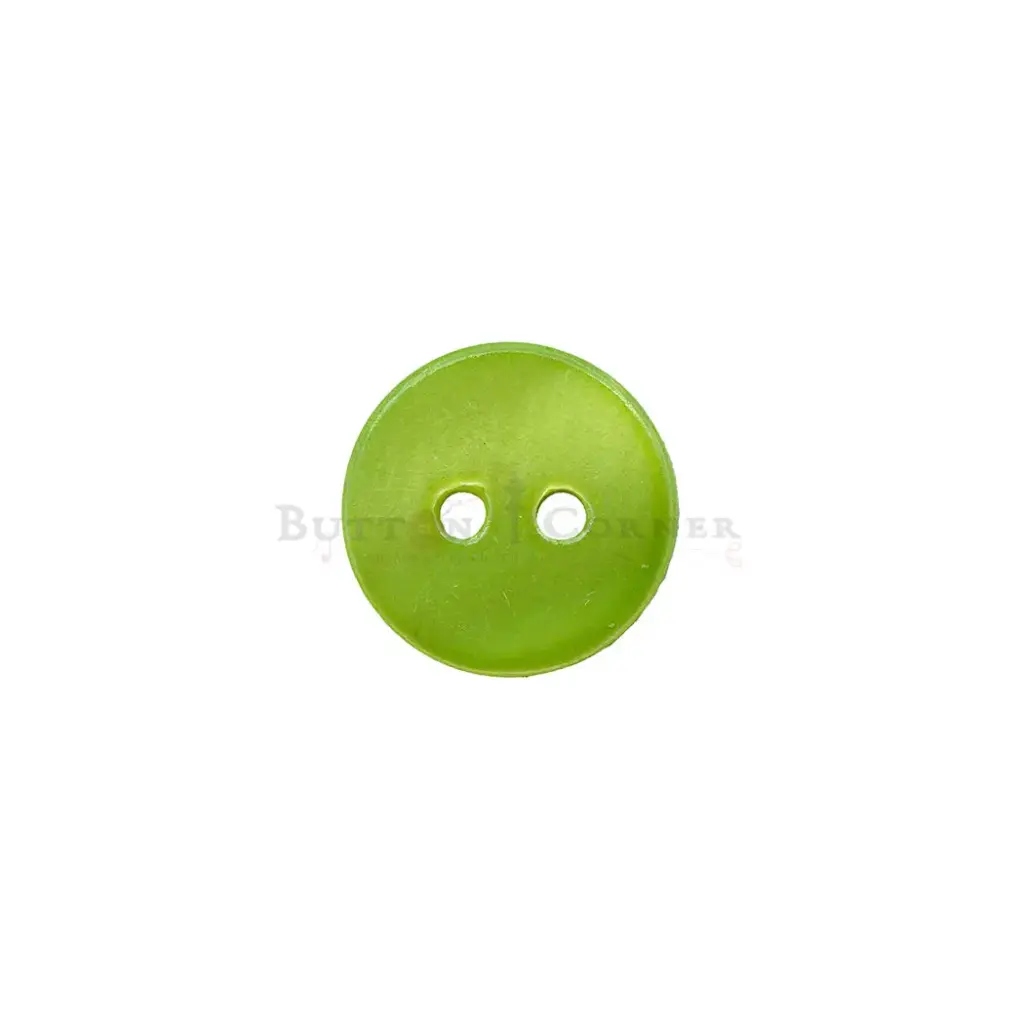 Classic Flat Round Shape Artcut Design 2-Hole Rive Shell Button