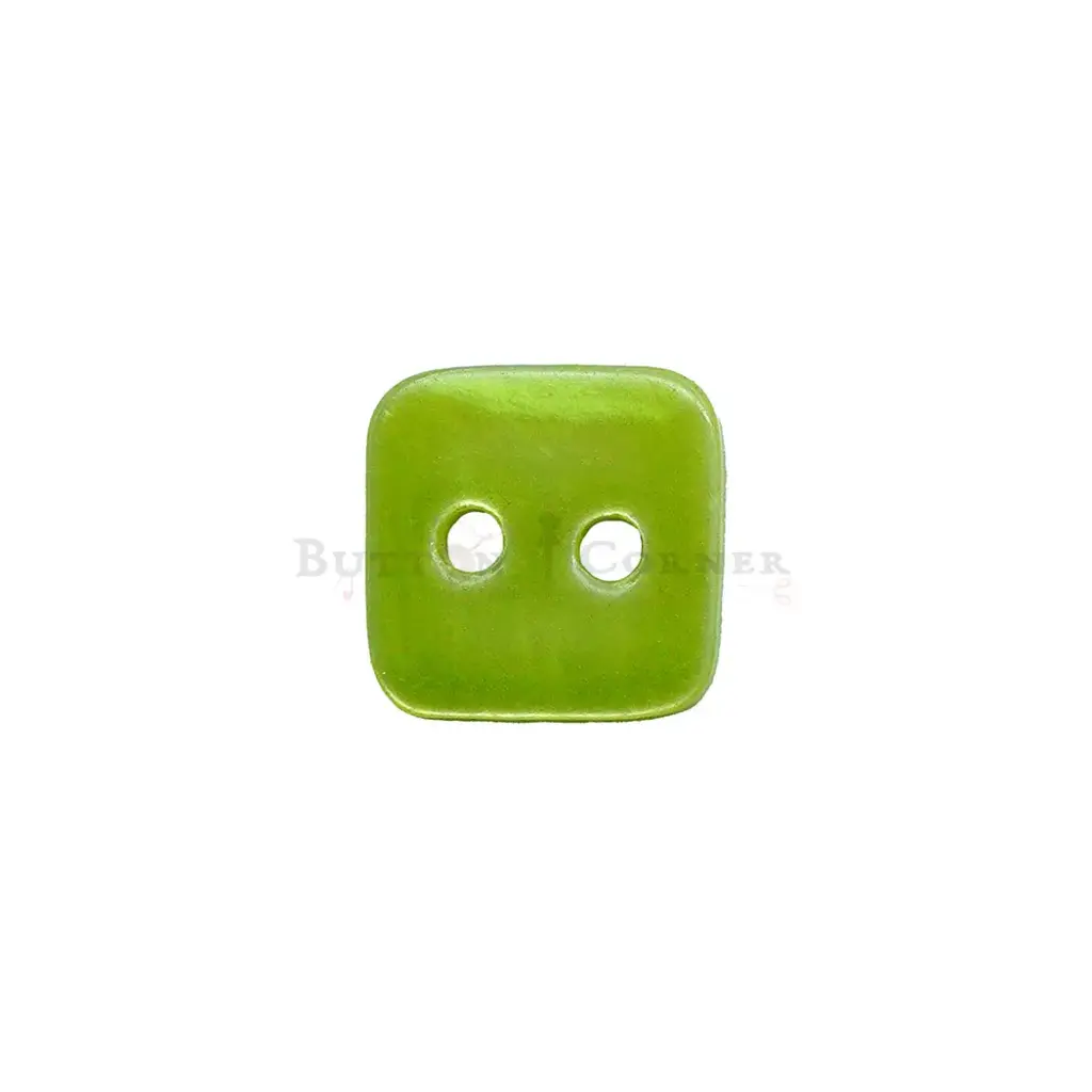 Flat Square Shape River Shell Button
