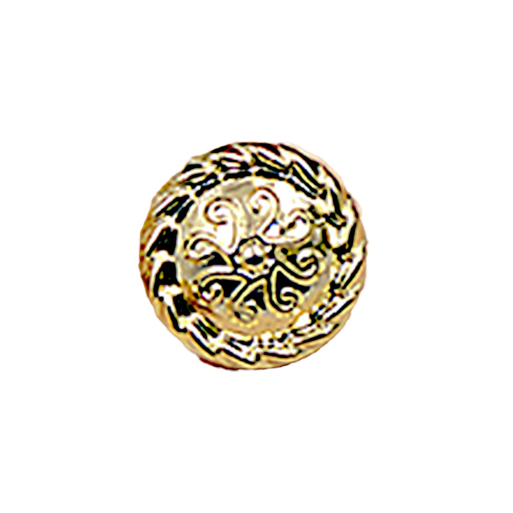 Vintage Design Metal Shirt Button