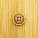 Rustic Wood Grain Effect 4-Hole Polyester Shirt Button