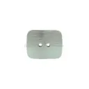 Irregular Rectangular Textured Surface 2-Hole Aluminium Button