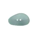 Sculptural Irregular Curved Shape 2-Hole Aluminium Button