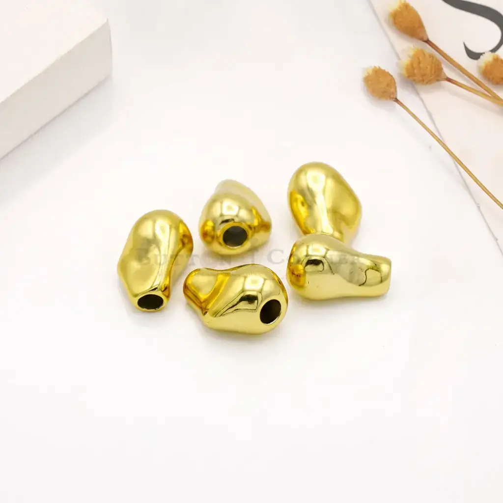 Pebble Shape Drawstring End Cap