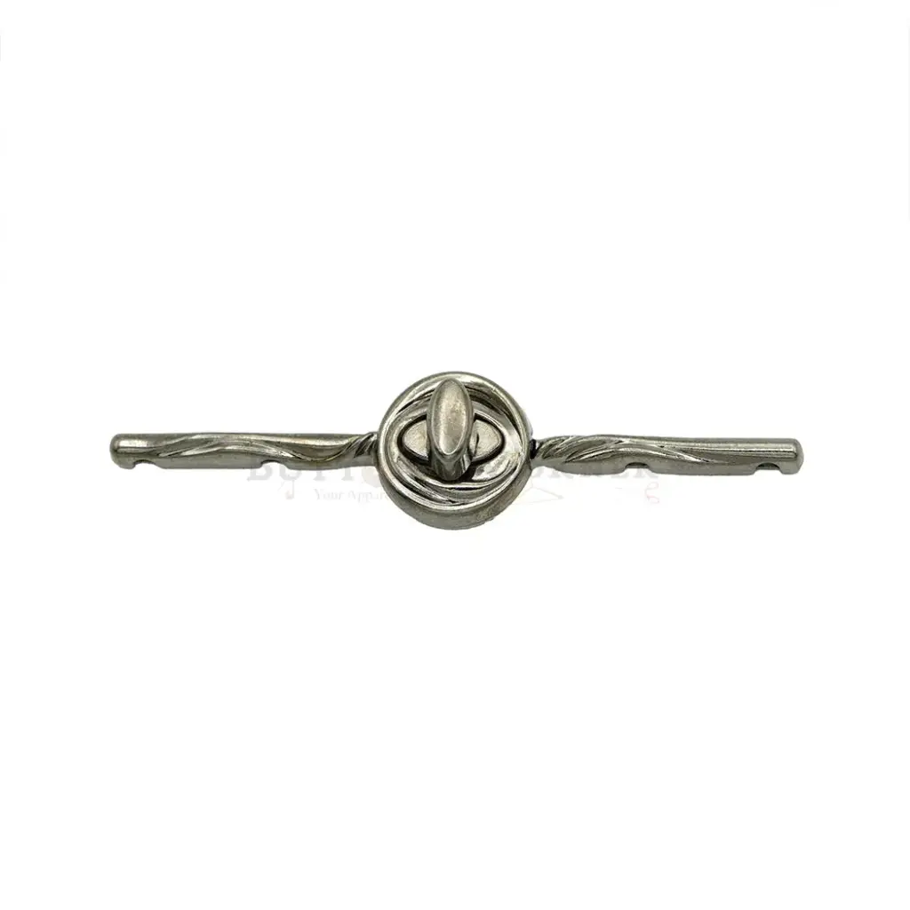 Twisted Rope Bar, Heart Lock Core Toggle Button