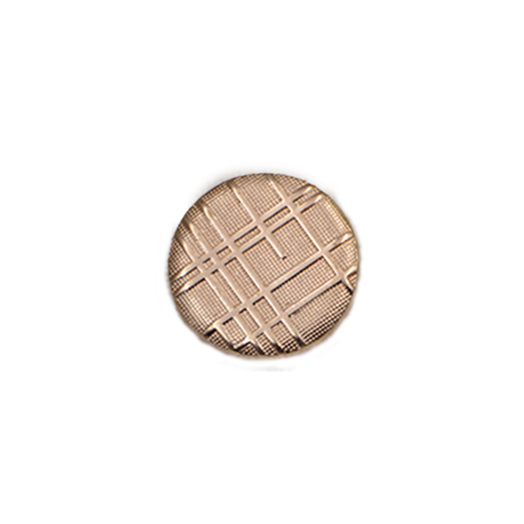 Check Design Metal Suiting Button