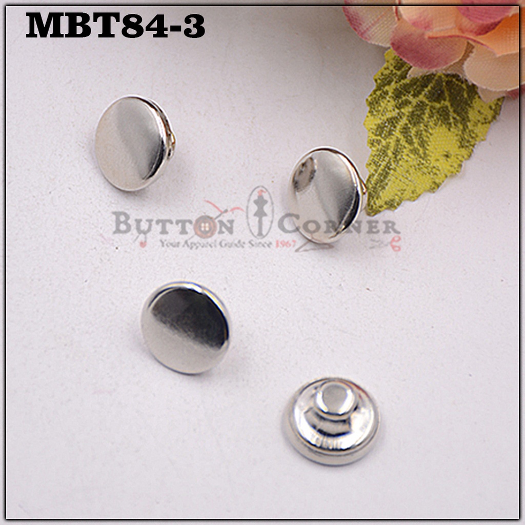 Plain Metal Shirt Button