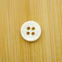 Cupsonic Shape 4-Hole River Shell Button