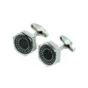Geometric Hexagon Sunburst Style Cufflink