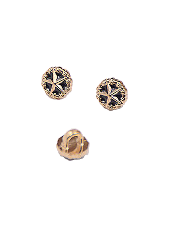 Star Shape Metal Shirt Button