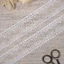 One Side Border Shuttle Lace