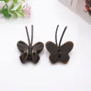 Decorative Butterfly Design Knot Button