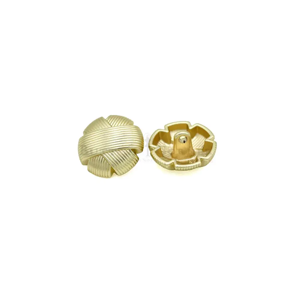 Knot Design Metal Suiting Button 
