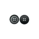 Textured Surface with Border Rim 4-Hole Suiting Button