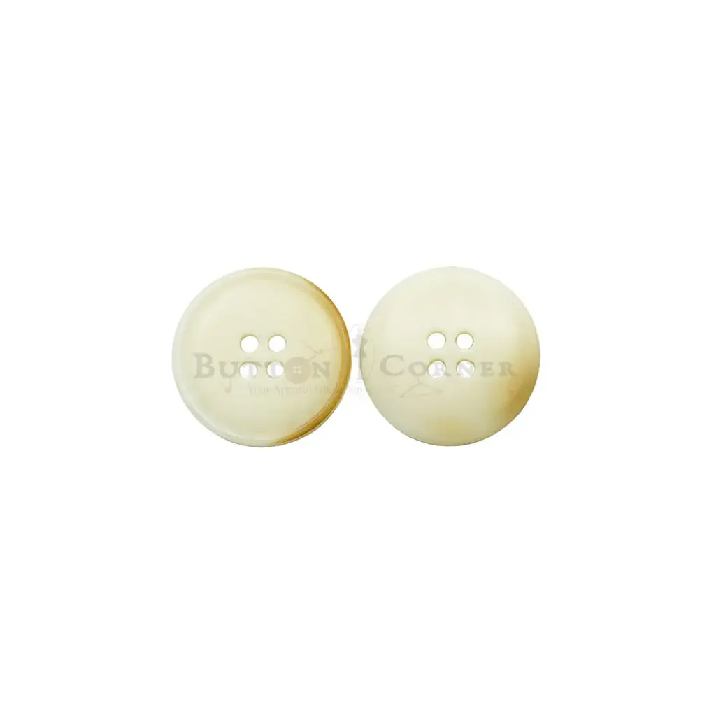 Classic Border Line Round Shape 4-Hole Rod Suiting Button
