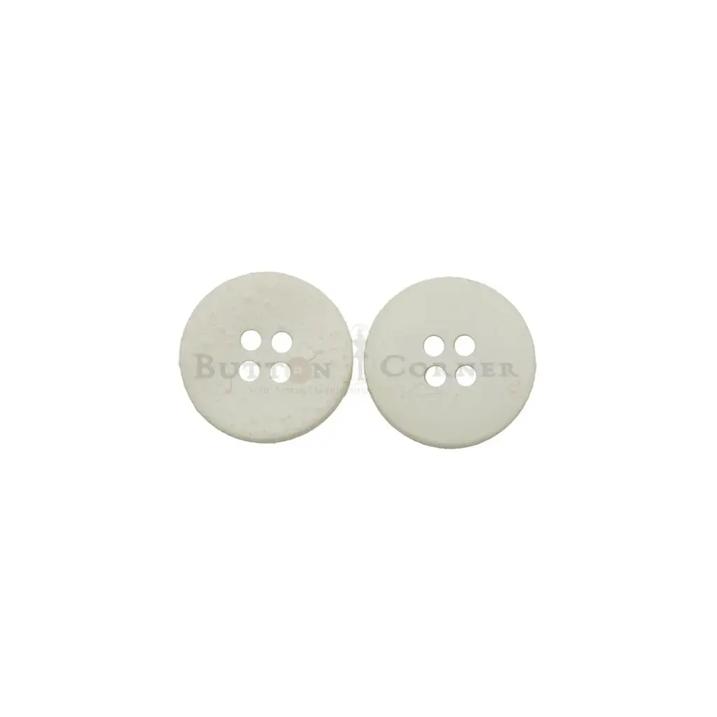 Irregular Shape Textured Surface 4-Hole Suiting Button