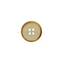 Fire Border with Textured Concave Centre 4-Hole Corozo Nut Suiting Button