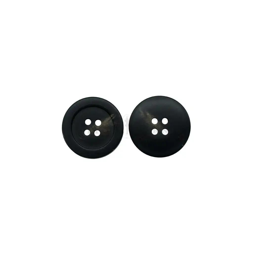 Flat Border Concave Centre 4-Hole Rod Suiting Button