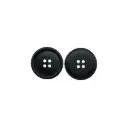 Raised Border Slop Centre with Marble Textured 4-Hole Suiting Button