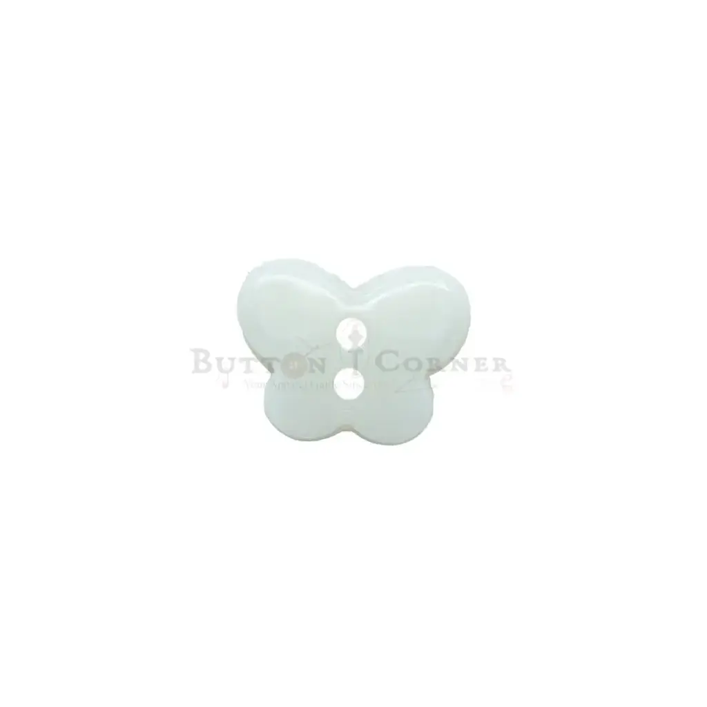 Funky Style Butterfly Design Centre 2-Hole Shirt Button