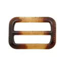 Luminous Finish Smooth Edges with Rectangular Shape Marble Textured Dual Slot & Fix Bar Buckle