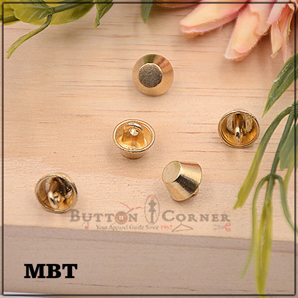 Upper Circle Shape Metal Button