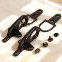 Spring-Loaded Duckbill Lever Buckle Clasp Toggle Button