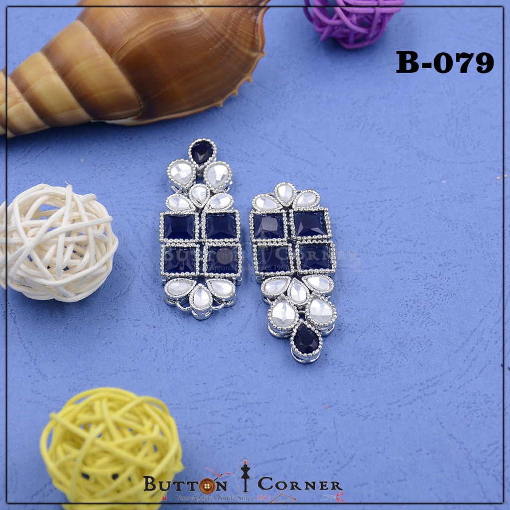 Fancy Kundan Button
