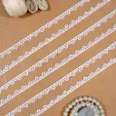 One Side Border Shuttle Lace