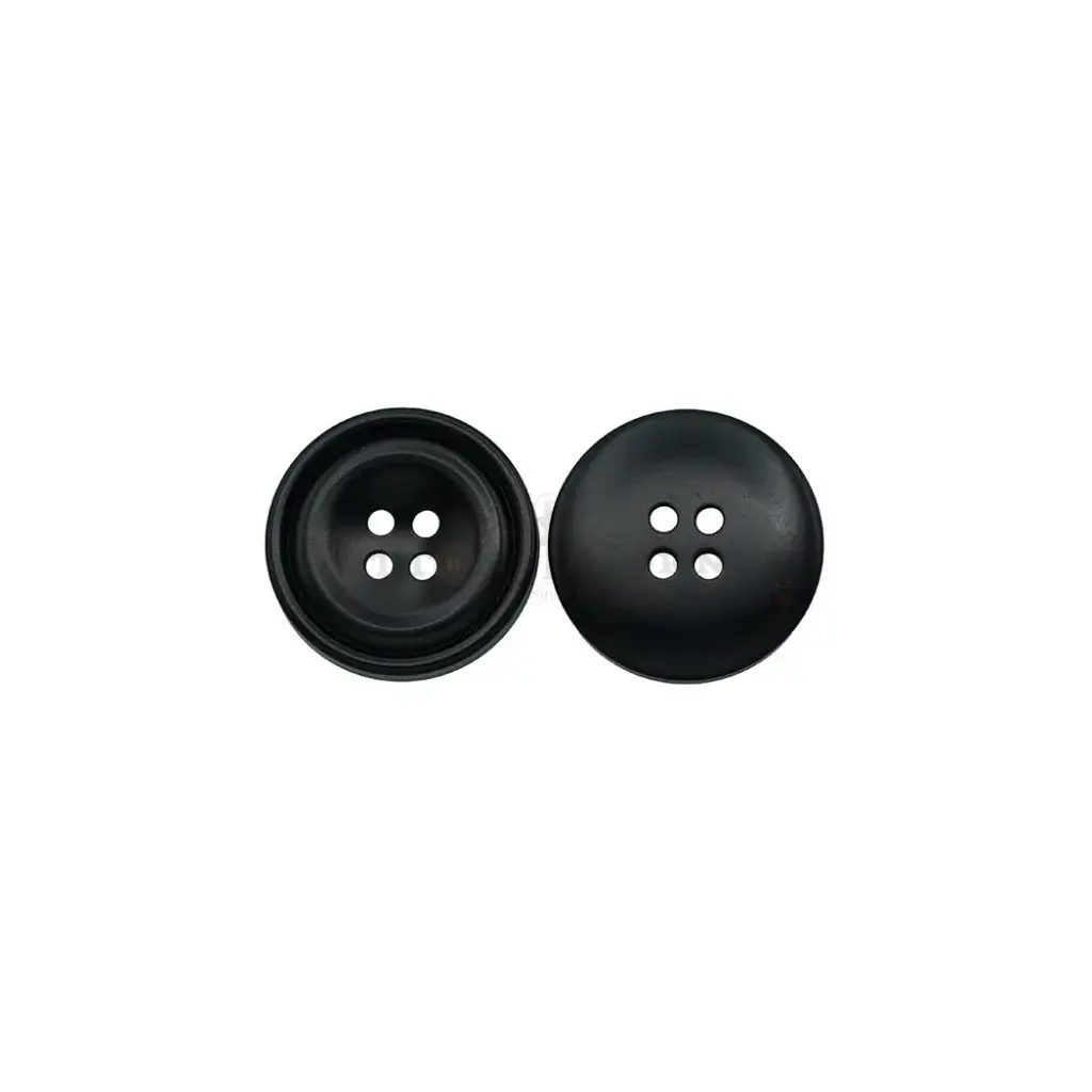 Gradient Ring Design with Tkick Outer Rim 4-Hole Suiting Button