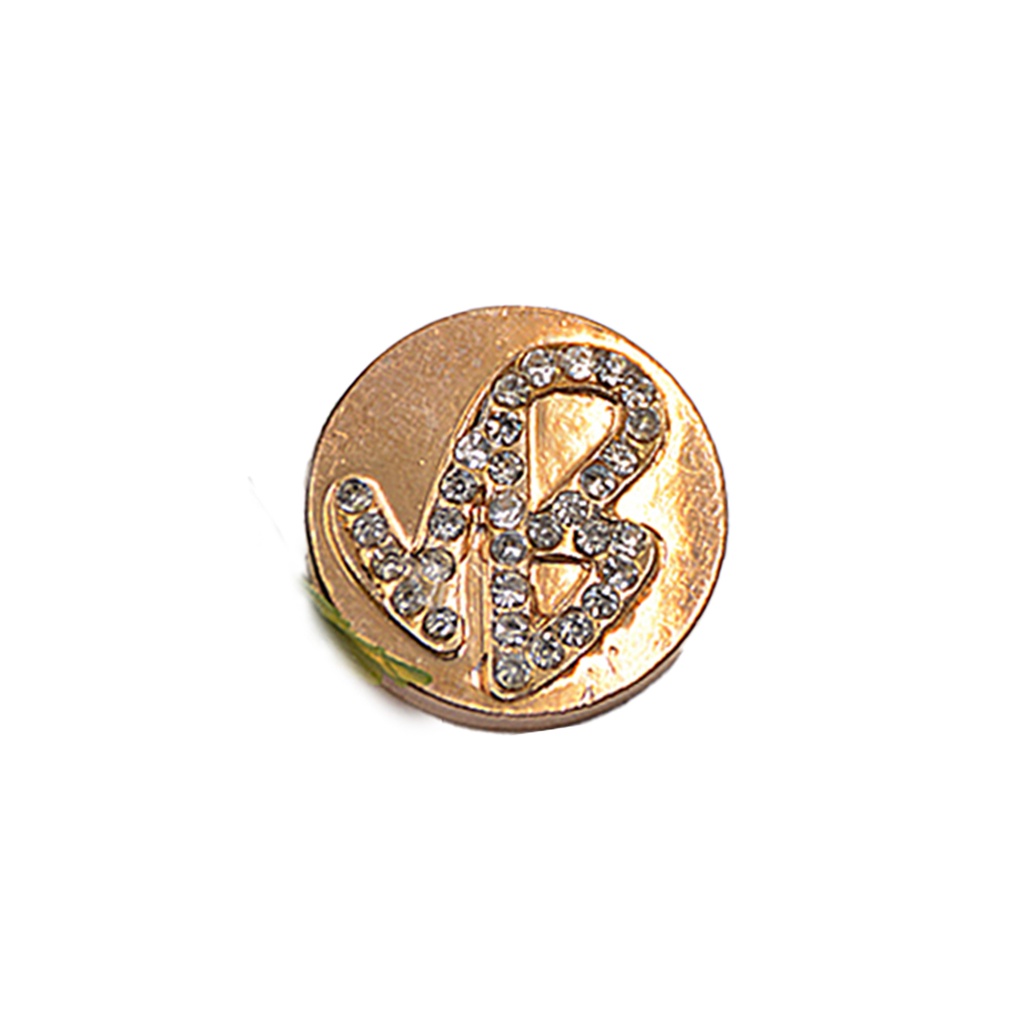 Fancy Metal Shank button