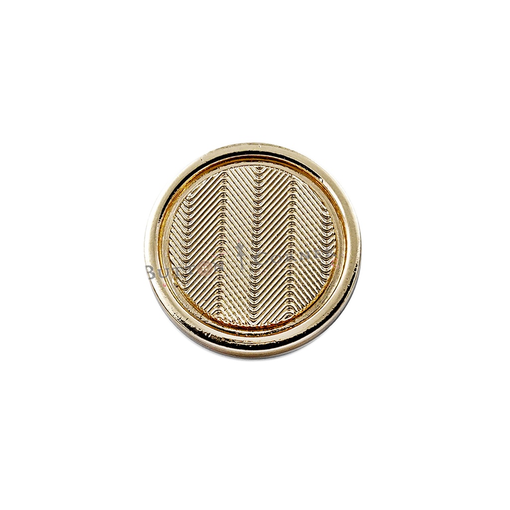 Zigzag Design Round Suiting Button