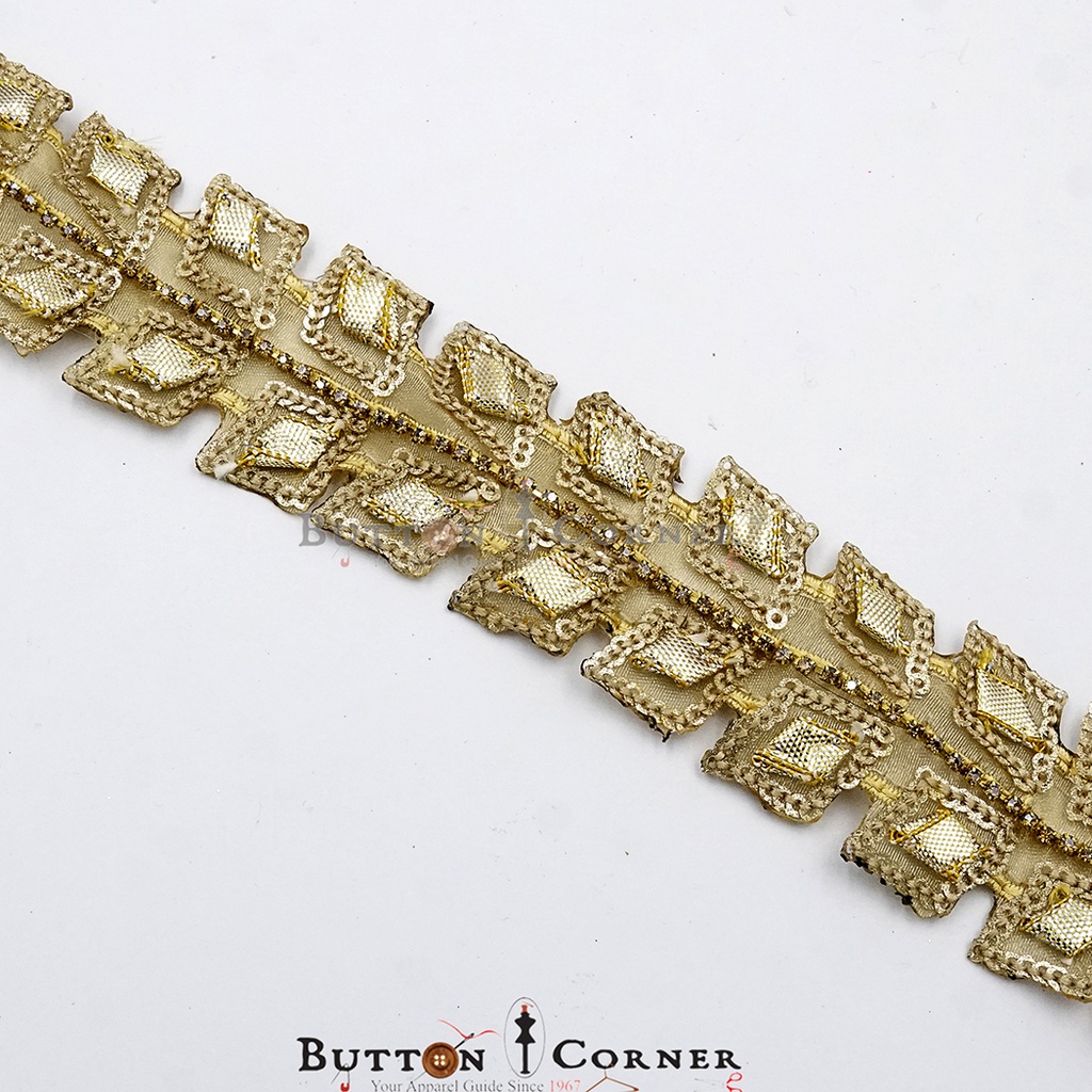 Fancy Gota Stone Lace