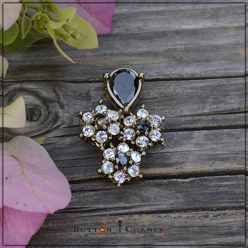 Fancy Kundan Button