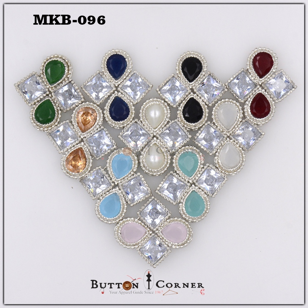 Fancy Kundan Button