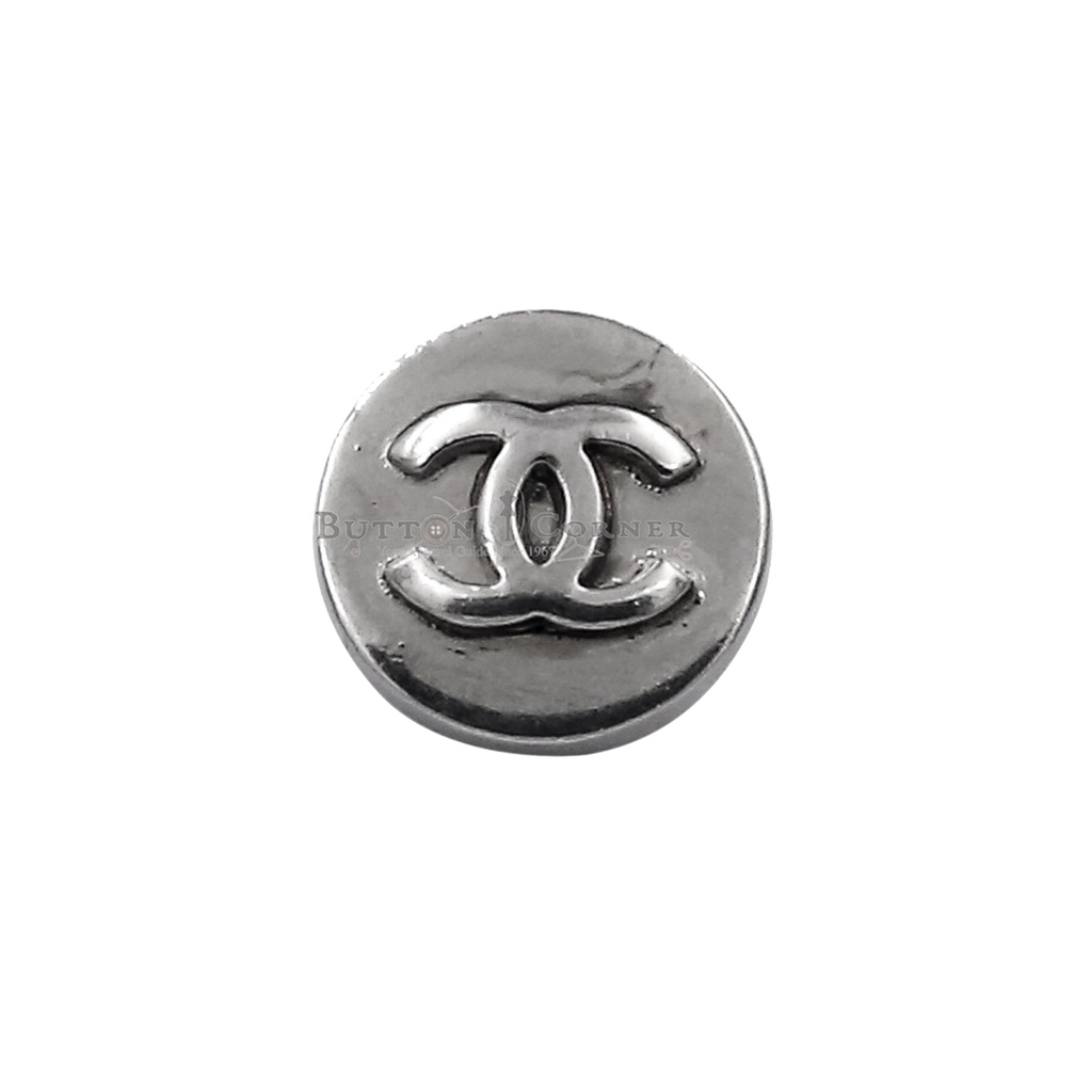 Chanel Logo Metal Suiting Button