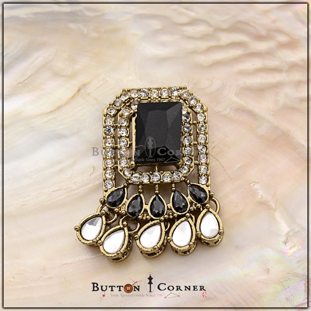 Fancy Kundan Button