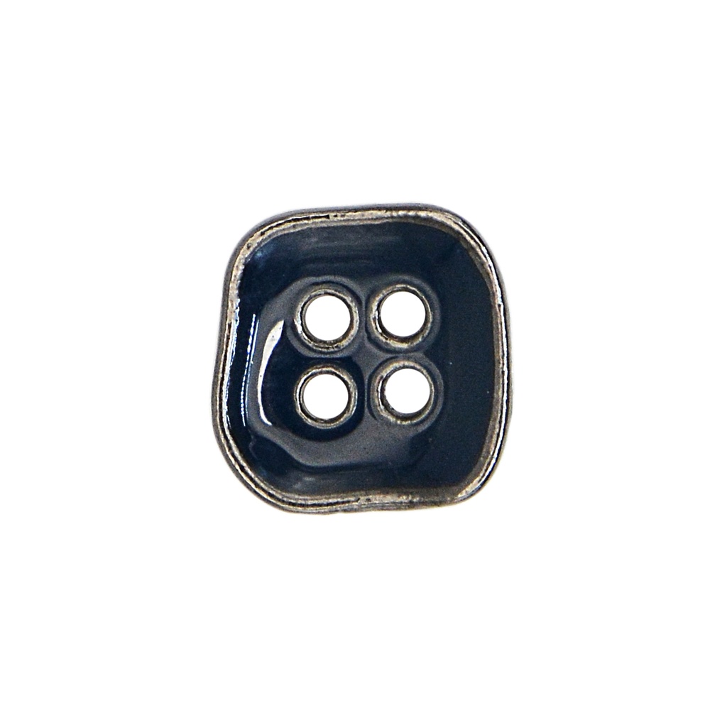 Deep Square 4 Hole Shirt Button