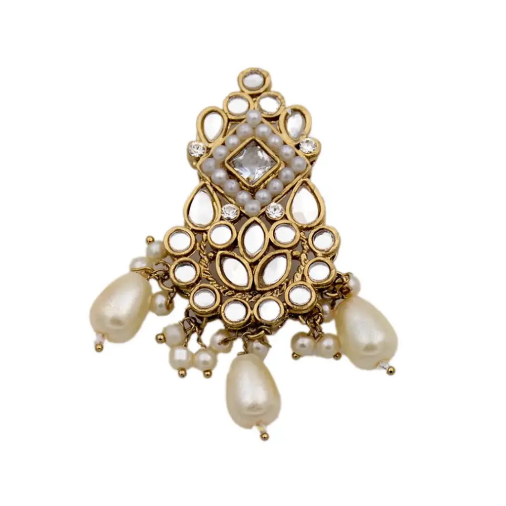 Fancy Kundan Button