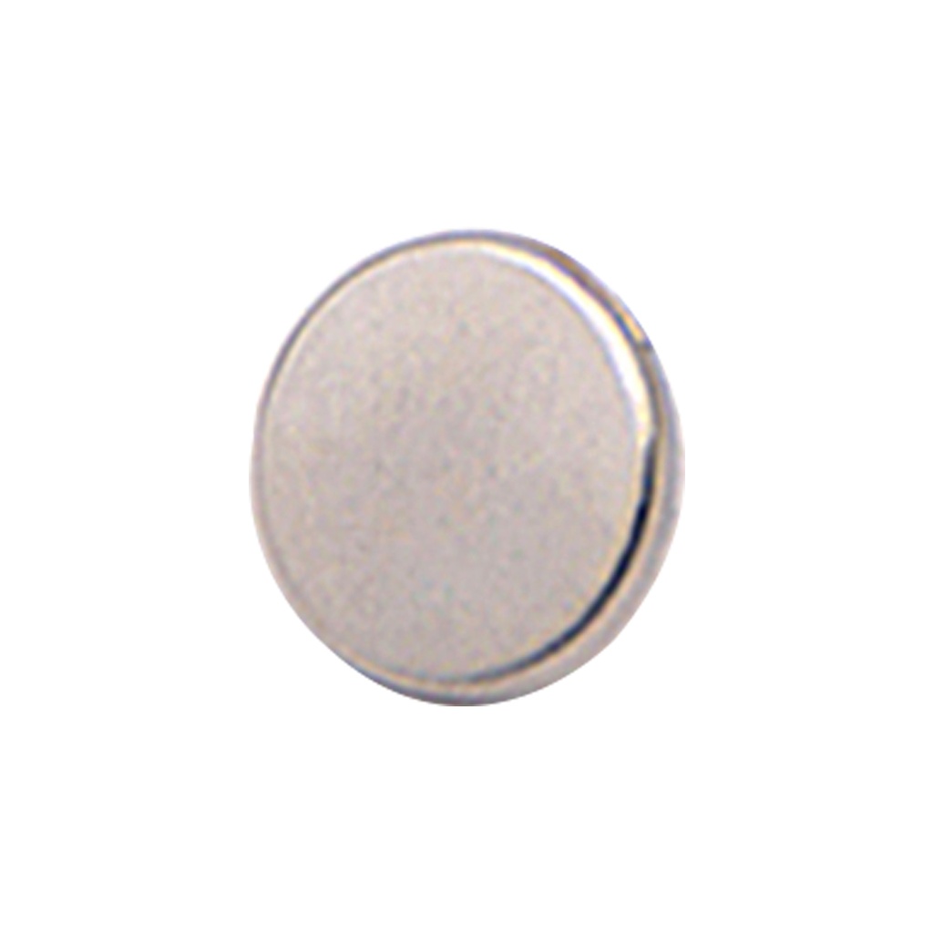 Plain Metal Shirt Button in Downhole Loop