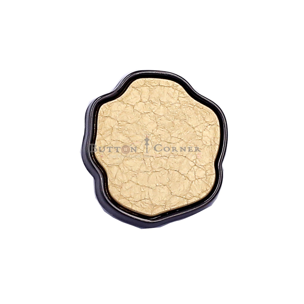 Stone Shape Metal Button