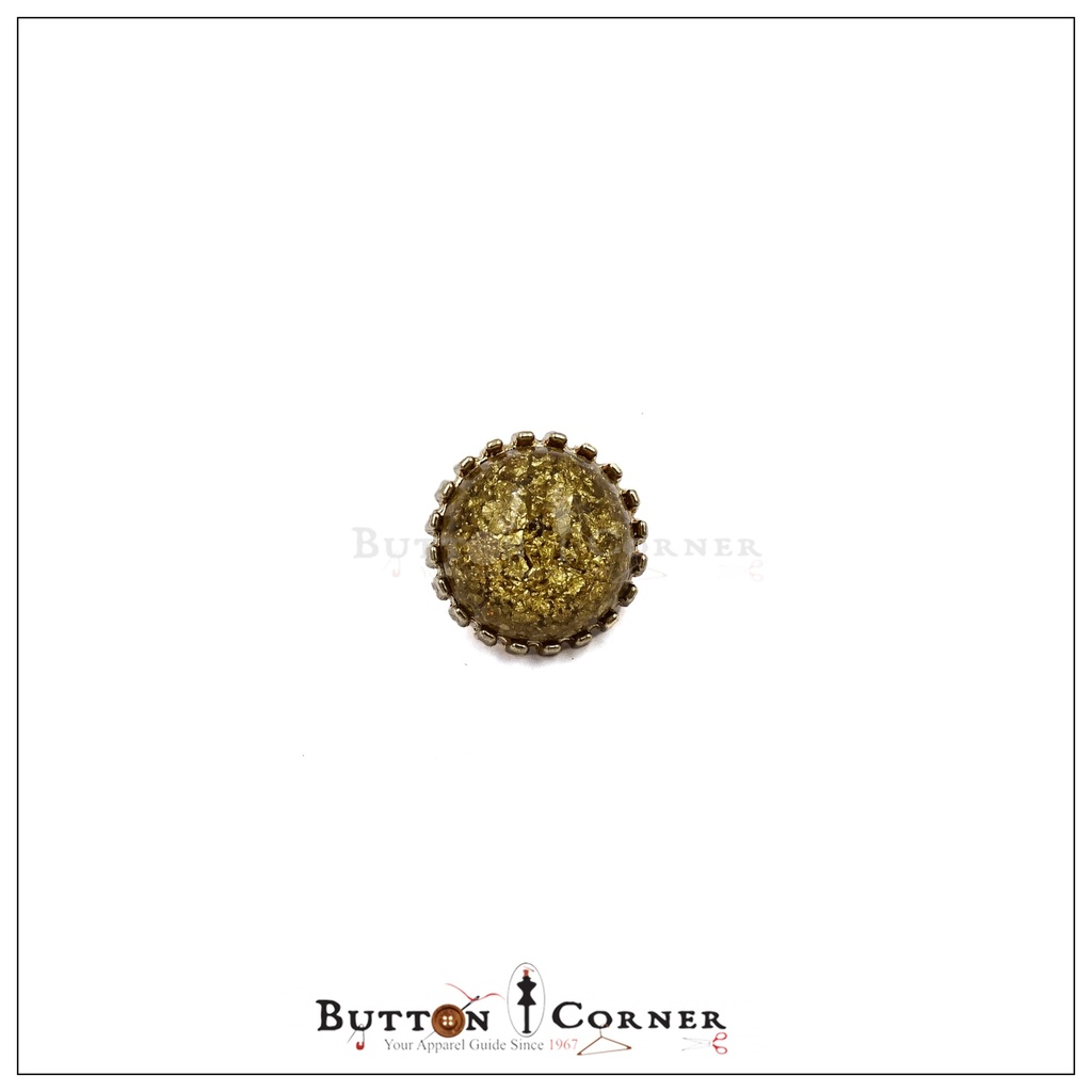 UV Design Fancy Metal Button
