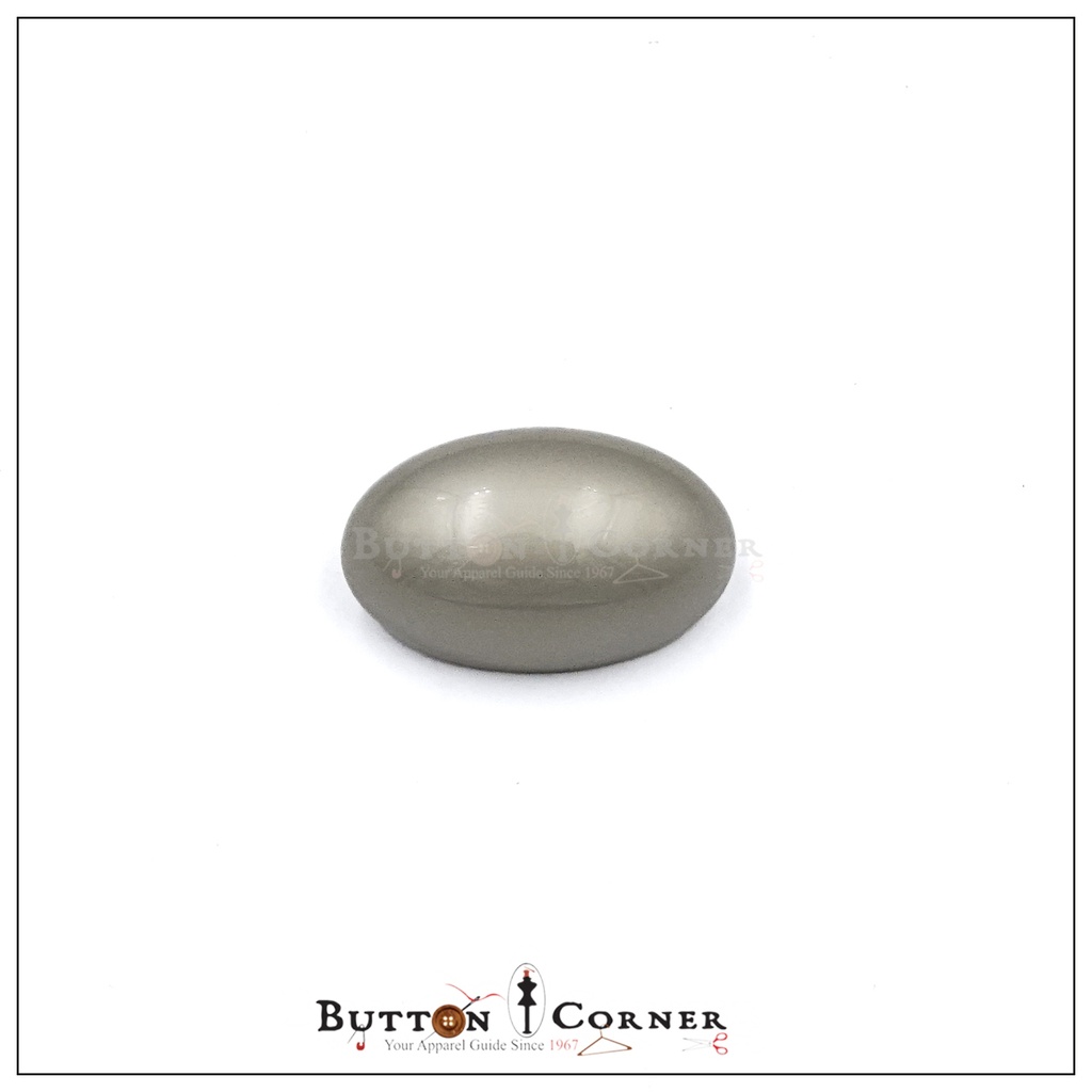 Oval Shape Metal Button