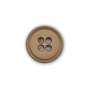 Cell Shape 4 Hole Shirt Button