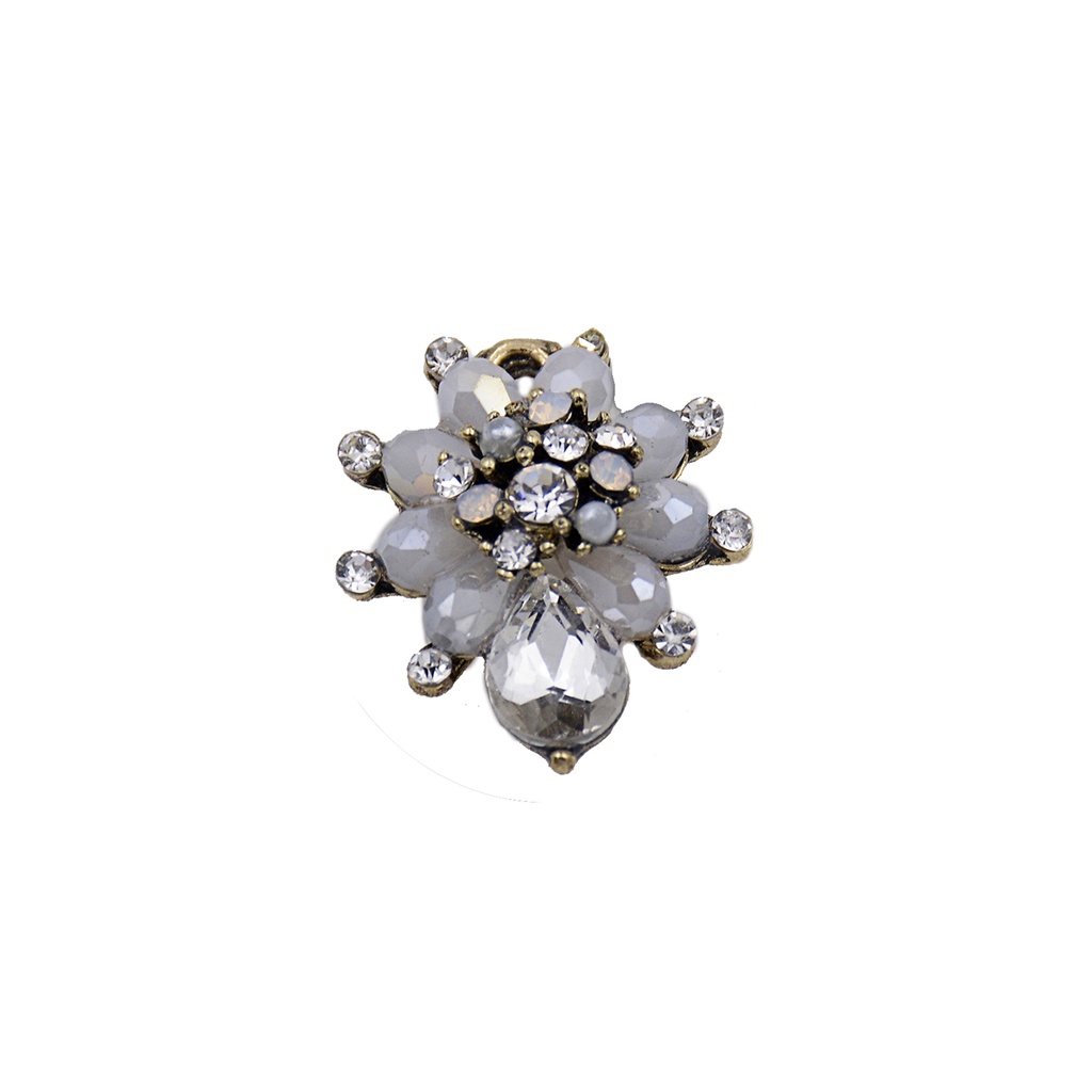Fancy Crystal Button