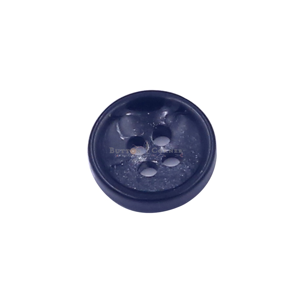 Deep 4 Hole Polyester Shirt Button