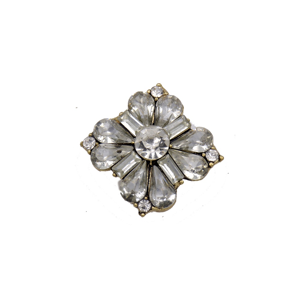 Fancy Crystal Button