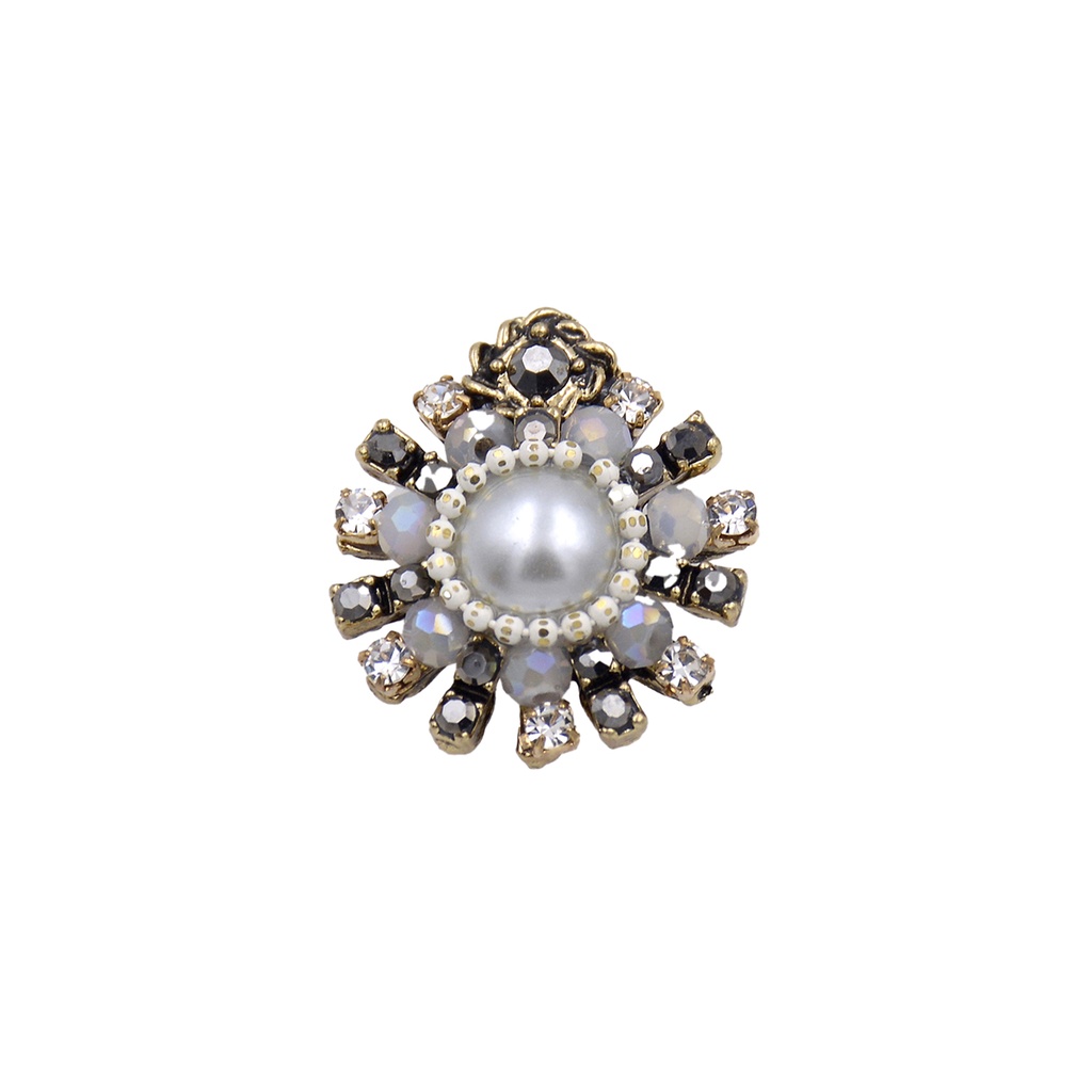 Fancy Flower Button