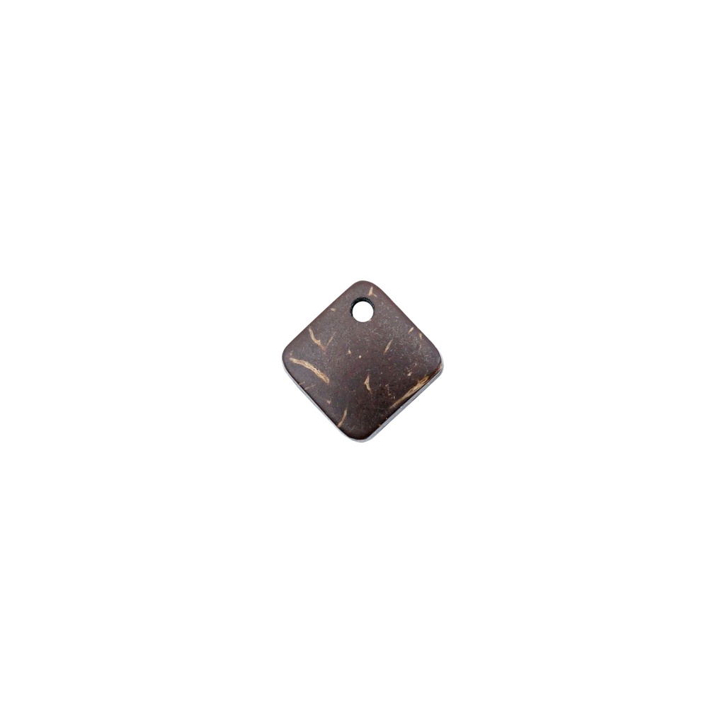 Square Shape Hanging Coconut Button